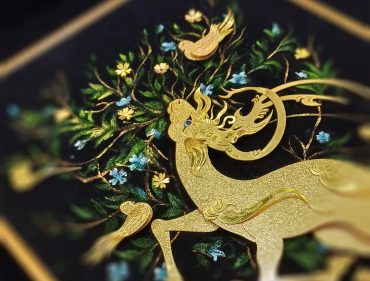 خرید اینترنتی تابلو ورق طلا