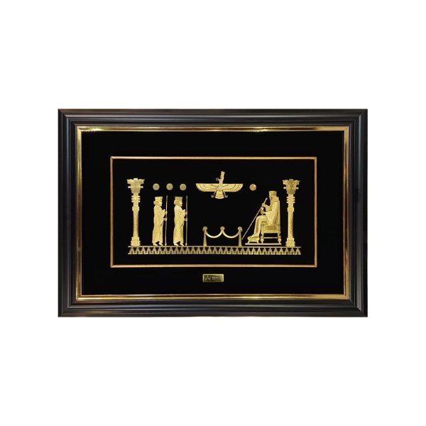 تابلو طلا بارگاه هخامنشی