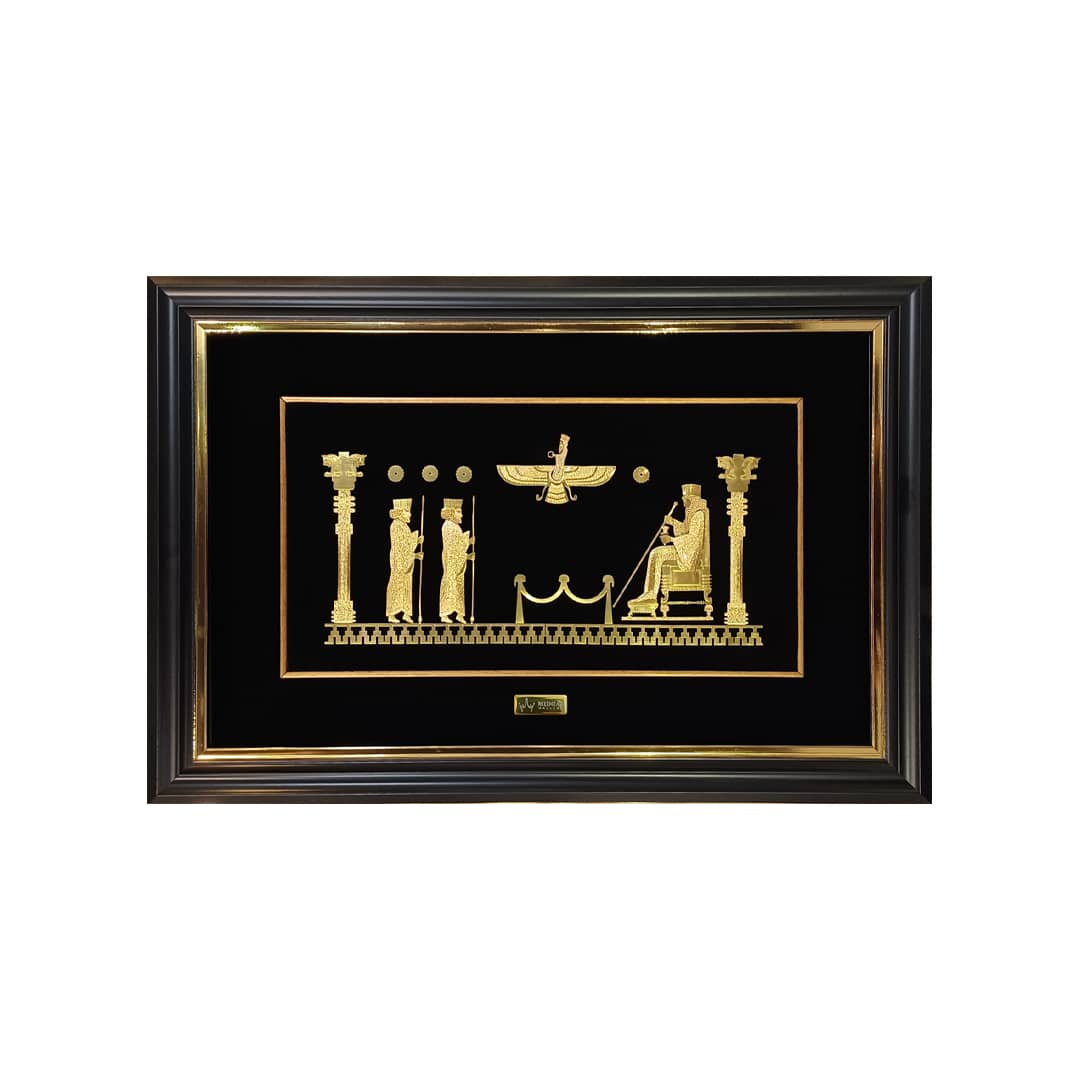 تابلو طلا بارگاه هخامنشی تابلو طلا بارگاه هخامنشی