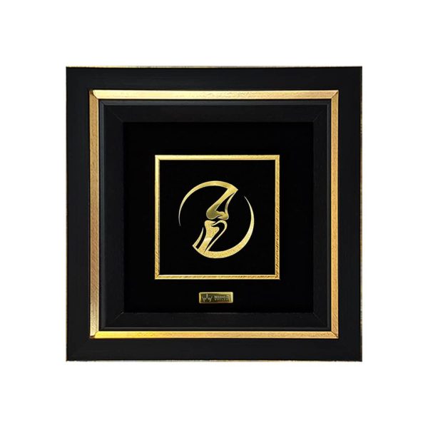 تابلو طلاکوب پزشکی زانو